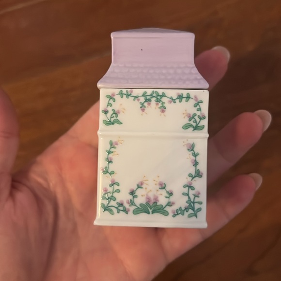 LENOX SPICE VILLAGE Vintage 1989 Marjoram Spice Jar Never Used - Picture 3 of 6